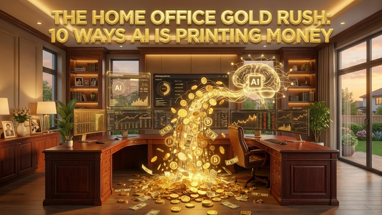The Home Office Gold Rush: 10 Ways AI Is Printing Money