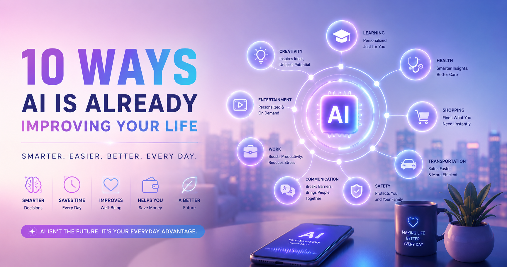 10 Ways AI Is Already Improving Your Life