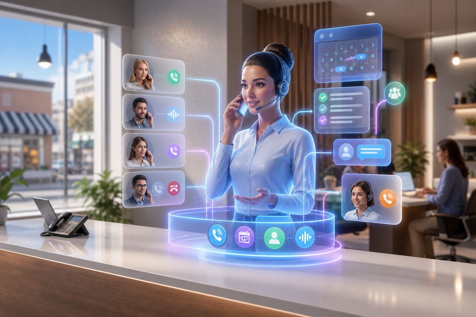 AI Receptionists Are Becoming the New Front Desk for Small Business. Alpha article cover image