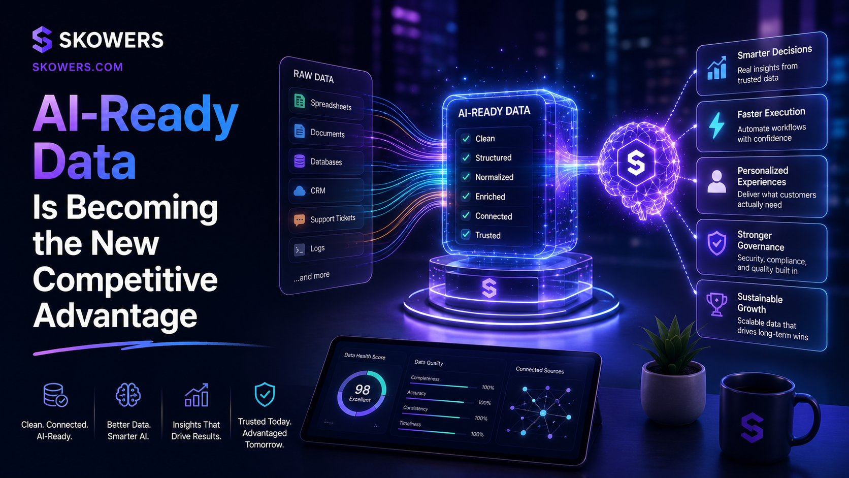 AI-Ready Data Is Becoming the New Competitive Advantage. Alpha article cover image