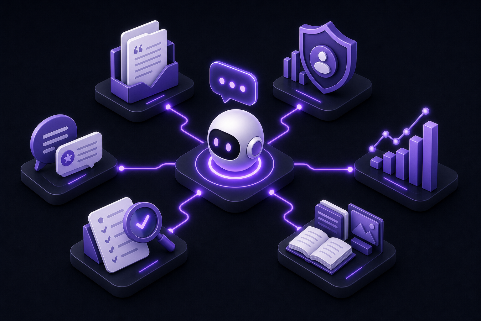 AIO AI Optimization diagram connecting citeable authority, LLM recommendations, GEO tracking, and conversion after AI mentions