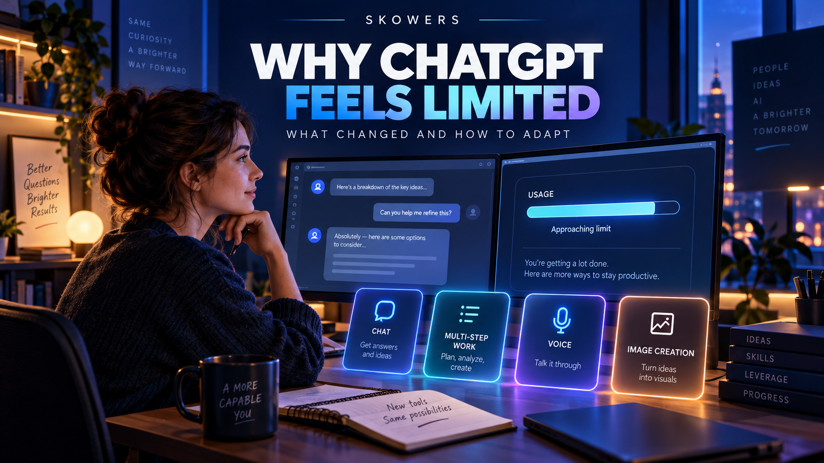 Why ChatGPT Suddenly Feels Limited: What Changed and How to Manage Your AI Usage. Alpha article cover image