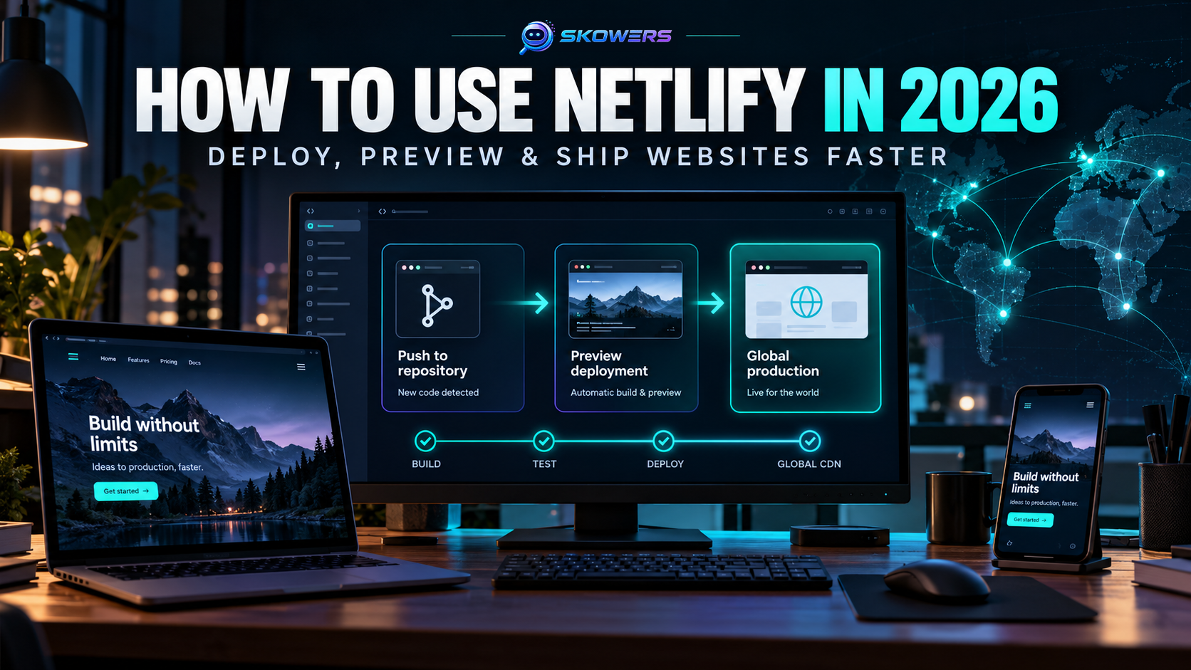 How to Use Netlify in 2026: Deploy, Preview, and Launch Websites Faster
