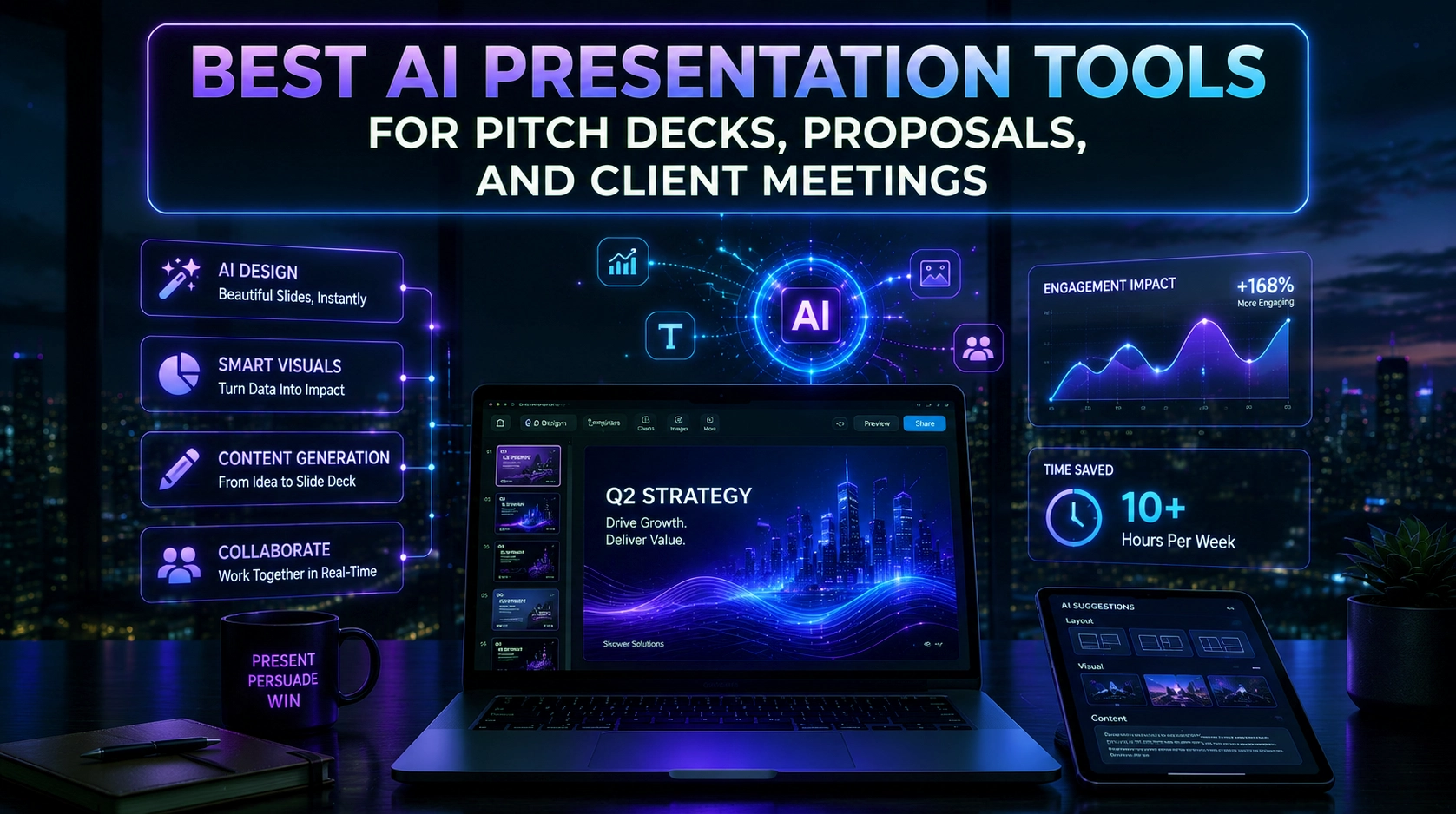 Best AI Presentation Tools for Pitch Decks, Proposals, and Client Meetings