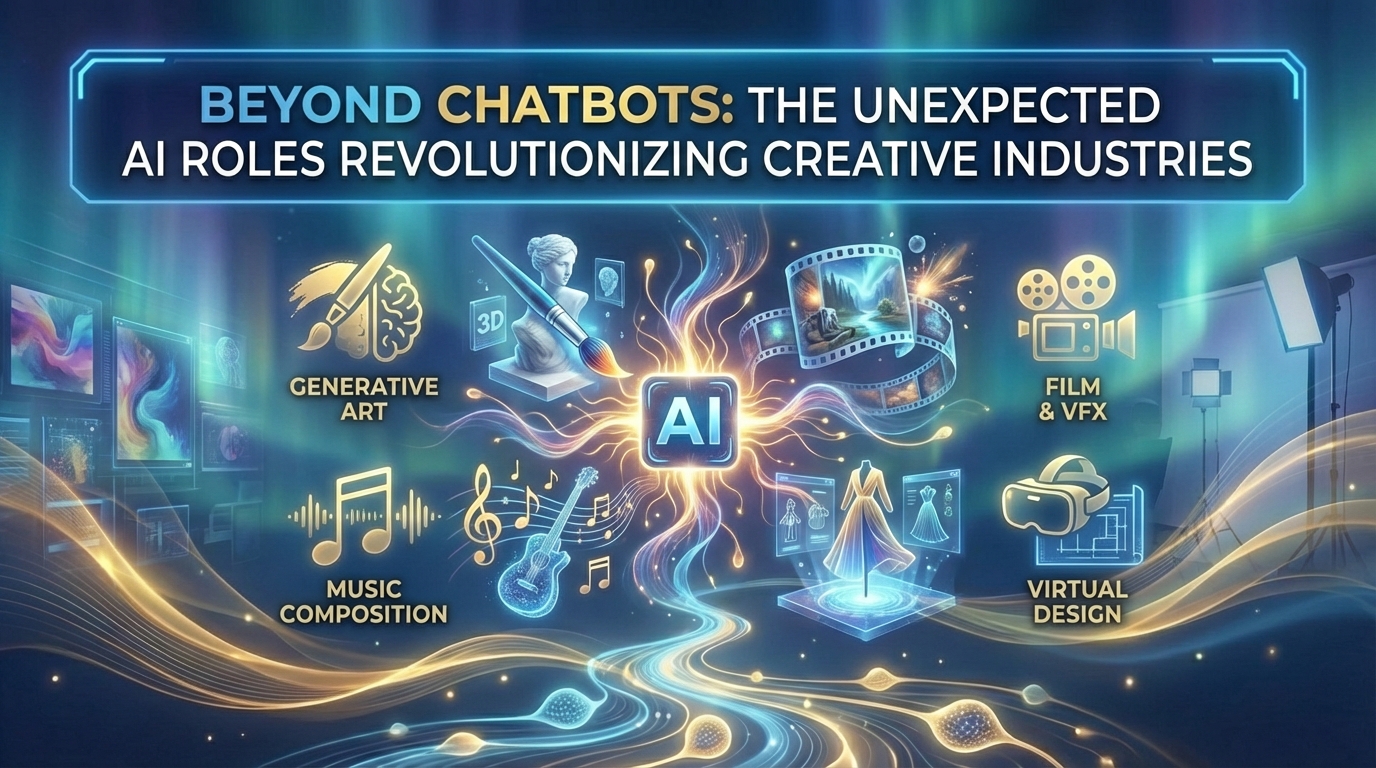 The Unexpected AI Roles Revolutionizing Creative Industries