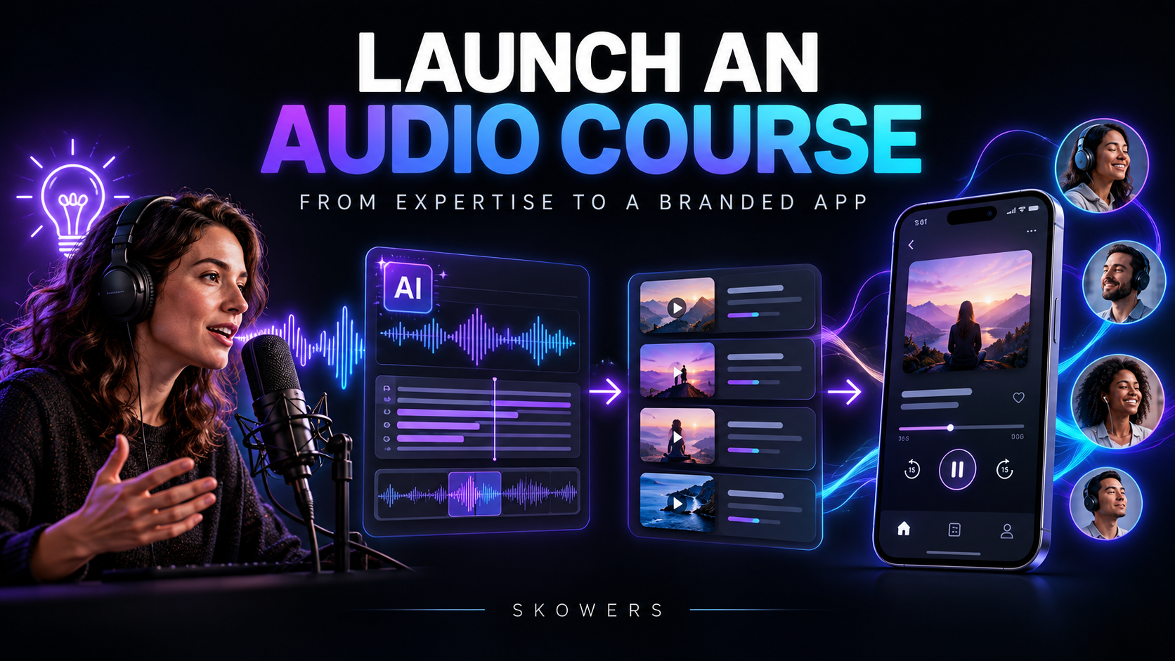 Launch an Audio Course or Membership App